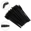 50Pcs Black Disposable Eyelash Mascara Brushes for Eye Lashes Extension Eyebrow and Makeup for Home Beauty Shop and Travel use view 4
