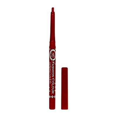 FASHION COLOUR Lip Liner | Lip Contour | Line & Fill | Waterproof | Long Lasting | Smudge-proof & Transferproof | Matte Finish | Ruby Red
