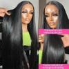 wigs 200 Density 30 40 Inch Bone Straight Lace Frontal Human Hair Wigs Brazilian 13x6 13x4 Transparent HD Lace Front Wigs For Women hairpiece(13x6 Hd Lace Wig,200 DENSITY_28INCHES) view 3