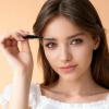 60pcs Brow Lamination Brush Micro Eyebrow Brush with Cap Portable Mini Spoolies Micro Spoolie Comb For Brow Lamination Eyebrows Eyelashes Extensions Tool (30 Black+30 White) view 3