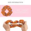 Aiyoolee Hair Ties Scrunchies for Women, Soft Satin Hair Accessories for Thick Thin Curly Hair Halloween Funny Witches Gnome Cute Cartoon view 2