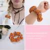 Aiyoolee Hair Ties Scrunchies for Women, Soft Satin Hair Accessories for Thick Thin Curly Hair Halloween Funny Witches Gnome Cute Cartoon view 4