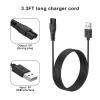 4.5V Charger for BaByliss PRO Clippers and Trimmers FX726 FX787 FX788 FX820 FX825 FX870 FXSSM, 3.3ft USB Replacement Charging Cord for BaBylissPRO GOLDFX Barberology Hair Trimmer view 2