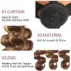 P427 Highlight Blonde Bundle Human Hair Highlight Human Hair Bundles Body Wave 1 Bundle 24 Inch Color P427 Blonde 100G/PC Unprocessed Brazilian Virgin Double Weft Hair Extension view 2