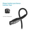 AU UK US EU Plug A00390 Charger Power Cord AdaptorCompatible For PhilipsCompatible For NorelcoQP2520 QP2521 QP2523 QP2510 QP2511 Shaver(Us) view 3