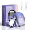 UNIMIKO Electric Razors for Women, Waterproof Wet Dry Mini Electric Shaver for Women - Cordless Ladies Electric Shaver for Hair Removal, Legs, Face, Body, Bikini,Sensitive Skin, Teens, Ladies (Lilac) view 1