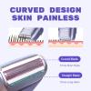 UNIMIKO Electric Razors for Women, Waterproof Wet Dry Mini Electric Shaver for Women - Cordless Ladies Electric Shaver for Hair Removal, Legs, Face, Body, Bikini,Sensitive Skin, Teens, Ladies (Lilac) view 2