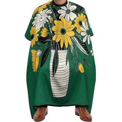 Bouquet of Flowers Barber Cape for Adult Hair Cutting Cape with Adjustable Snap Closure, Durable Haircut Capes for Salon & Home Use