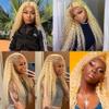 Ubinica Gold Blonde 613 Human Hair Bundles 12 14 16 Inch Jerry Curly Bundles Human Hair Unprocessed 11A Brazilian Virgin Hair Weave 3 Bundles for Black Women view 2