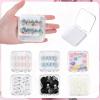 4 Pcs Clear Press on Nail Organizers, Press on Nail Case with 30 Pcs Adhesive Double Sided Tape for Nails Display Case, Nails Box Packaging view 4