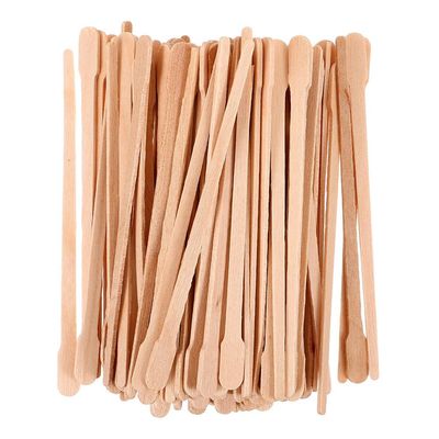 Ipetboom 800pcs Wax Stick: Wooden Waxing Sticks For Home Salon Hair Removal - Small Oval Applicators For Nose/Eyebrow/Lip/Body