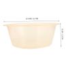LALADEFIEE Large Plastic Foot Soaking Bucket Thick Foot Bath Basin for Massage and Face Washing Multipurpose Soak Tub with Spacious Design Fits All Shapes view 2