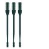 2-in-1 Nasal Hair Cutter for Men and Women, Double-Sided Nose Remover Tool with 360 Rotating Manual Trimmer Ear Pick, Portable Grooming Travel Essentials(Dark Green,3Pcs) view 1