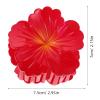 Healeved 12PCS Plumeria Claw Clip: Hawaiian Flower Hairclips for Women Girls Plumeria Claw Clips Summer Beach Cute Hair Accessories view 2