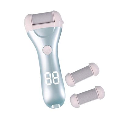 ETHZZLE Electric Pedicure Callus Remover for Feet Rechargeable Foot File Tool with Ergonomic Handle Portable Home Care Device for Dead Skin and Hard Calluses