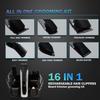 16 in 1 Professional Hair Clipper Set, Hair and Beard Trimmer Beauty Set, 90 Minute Running time, USB Charging, LED Display Screen view 4
