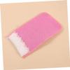 ETHZZLE 3Pcs Bath Exfoliating Gloves Rayon Shower Mitts for Gentle Dead Skin Removal Suitable for Bathing and Sauna Random Colors Random Color view 3