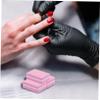 COOLHIYA 50Pcs Small Rose Nail Buffers Double-Sided Polishing Buffer Block for Manicure and Nail Art Portable Sponge File for Shaping Polishing and Polish Removal Suitable for Natural view 4