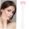 ETHZZLE Portable Silicone Face Roller for Face and Eye Massage Facial Massaging Tool for Home and Salon Use Compact Pink Beauty Stick Enhancing view 4