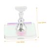 LALADEFIEE Nail Practice Stand Acrylic Nail Holder Base for Training Tool Reusable Stand for Beginners Salon Artists view 2