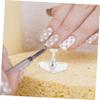 LALADEFIEE Nail Practice Stand Acrylic Nail Holder Base for Training Tool Reusable Stand for Beginners Salon Artists view 3