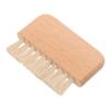 ETHZZLE Portable Wooden Handle Nail Brush for Fingernails and Toes Gentle Nail Scrub Brush with Stable Grip Dirt and Dust Removal Suitable for Home and Salon Use view 1