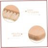 ETHZZLE Portable Wooden Handle Nail Brush for Fingernails and Toes Gentle Nail Scrub Brush with Stable Grip Dirt and Dust Removal Suitable for Home and Salon Use view 4