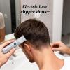 Men Electric Shaver - 6.14 Inches Waterproof Trimmer for Face Beard, Rechargeable Shaving Device with Precision Blades and Ergonomic Design, Grooming Tool for Facial Hair Eyebrow Barber Home Travel view 3