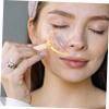 ETHZZLE 2Pcs Jade Facial Massage Roller and Scraper for Face Eye Neck Body Cooling Tightening Skin Care Tool to Enhance and Absorption view 3