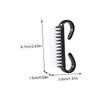 COOLHIYA 10 Pcs Compact Nail Dust Brushes Portable Manicure Tools Fingernail Cleaning Brushes for Nail Art and Salon Use view 2