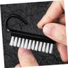 COOLHIYA 10 Pcs Compact Nail Dust Brushes Portable Manicure Tools Fingernail Cleaning Brushes for Nail Art and Salon Use view 3