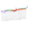 COOLHIYA 10Pcs Soap Foaming Net Mesh Pouch with Drawstring for Exfoliating and Soap Saving Creates Rich Bubbles for Body and Facial Cleansing Suitable for Shower and Craft Packaging view 1