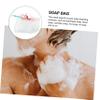 COOLHIYA 10Pcs Soap Foaming Net Mesh Pouch with Drawstring for Exfoliating and Soap Saving Creates Rich Bubbles for Body and Facial Cleansing Suitable for Shower and Craft Packaging view 2