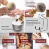 Anbbas 7IN1 Shaving Brush Set with 2 Brushes, 2 Soaps, Holder Stand and Bowl and Mug view 4