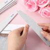100 Pack Nail Files 80/80 Grit Double Sided Washable Emery Board Coarse Nail File 80 Grits Reusable Curved Coarse for Acrylic Natural Toenails Reusable Washable Manicure view 4