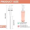 4 Pack for Dispenser Pump for 6.7 oz Bio-Oil Skincare Body Oil,Replacement Pump Compatible with Bio-Oil 6.7 oz Skincare Bottle, White (Oil not Included) view 2