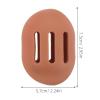 Healvian 5pcs Makeup Sponge Holder: Beauty Egg Carrying Case Cosmetic Powder Puff Storage Box Silicone Container Protector For Make Up Blending Sponges view 2