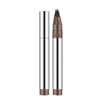2 In 1 Eyebrow Pen - Hairline Filler Pencil, Smudge Proof Cosmetic Tool, Long Lasting Makeup Accessory, Durable Beauty Pen | Ideal For Women Girls Travel Home, Makeup Application
