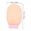 ETHZZLE Exfoliating Bath Glove Shower Mitt for Men and Women Soft Viscose Double-sided Body Scrubber Deep Cleansing Foaming Wash Glove Portable Lightweight for Travel and Daily Use view 2
