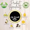 Lip Sugar Scrub Herbal Natural Essential Oils Exfoliating Balm Polish Scrubber for Men Women Smoked Dry Dark Chapped Lips to Lighten Pigmentation Dead Skin Tan Removal (10 gm) (Cow Ghee) view 3