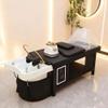 CHEEMHOM Head Spa Equipment Shampoo Bed, with Steamer & Water Circulation System Massage Table for Barbershop, Salon Station, Massage Parlor view 1
