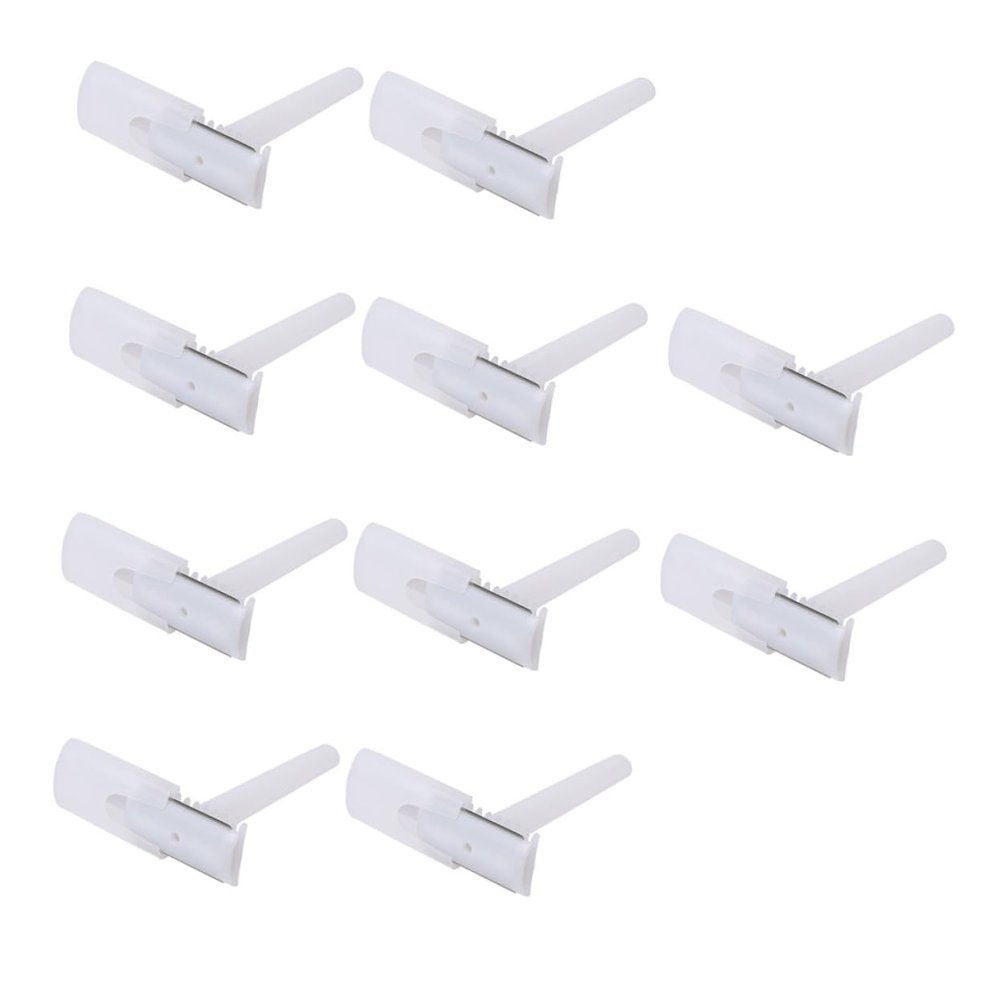 COOLHIYA 25Pcs Disposable Hair Razors Lightweight Double-edge Shaving Trimmers for Men and Women Travel Use Portable Body Hair Removal Tools