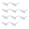 COOLHIYA 25Pcs Disposable Hair Razors Lightweight Double-edge Shaving Trimmers for Men and Women Travel Use Portable Body Hair Removal Tools view 1