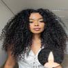 Urbeauty V Part Burmese Curly Wig for Black Women, Glueless Protein Silk Synthetic Upgraded U Part Wigs Soft Natural Human Hair Feel, Lightweight Beginner Friendly Upart, Daily Wear/Time-Saving Vpart view 1