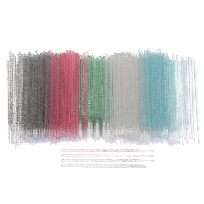 Healvian 1 Set Microbrush Applicators: Disposable Micro Applicator Sticks - Precision Cotton Swabs - Micro Brushes for Eyelash Extensions Makeup Application