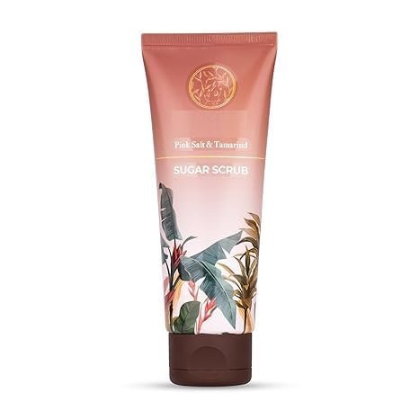 Face Scrub Pink Salt Sugar Scrub With Tamarind & Honey | De Tan, Dead Skin Remover & Exfoliate Face And Body Scrub | Get Glowing & Healthy Skin | 100 Ml