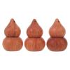 3 Pack 1ml Wood Gourd Roll on Essential Oil Bottle Pendant view 1