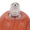 3 Pack 1ml Wood Gourd Roll on Essential Oil Bottle Pendant view 3