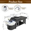 CHEEMHOM Head Spa Equipment Shampoo Bed Supports Water CirculationFumigationLight Therapy Massage Table for Spa Beauty Salon view 2