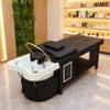 CHEEMHOM Head SPA Shampoo Bed,Massage Bed, Supports Water Circulation& Fumigation,Light Therapy Massage Table for Spa Beauty Salon view 1